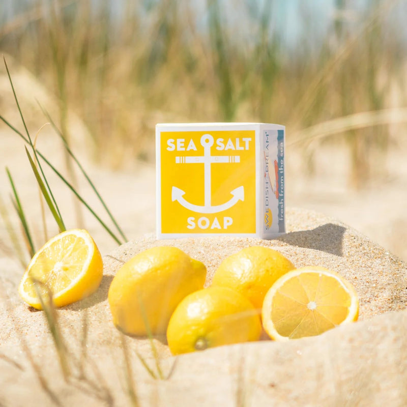 [Australia] - Kalastyle Swedish Dream Sea Salt Summer Lemon Soap | LIMITED EDITION | Vegan, Cruelty Free, Made in USA | 4ounces 