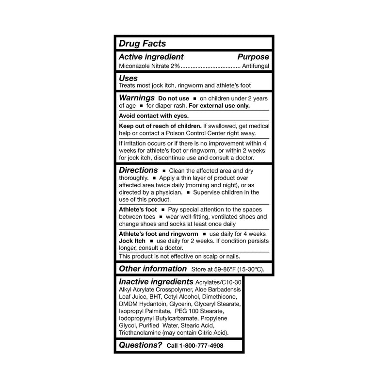 [Australia] - McKesson Antifungal Cream 2% Miconazole Nitrate Cream 4oz Tube (Each), 6391 (Formerly Repara Antifungal Cream) 