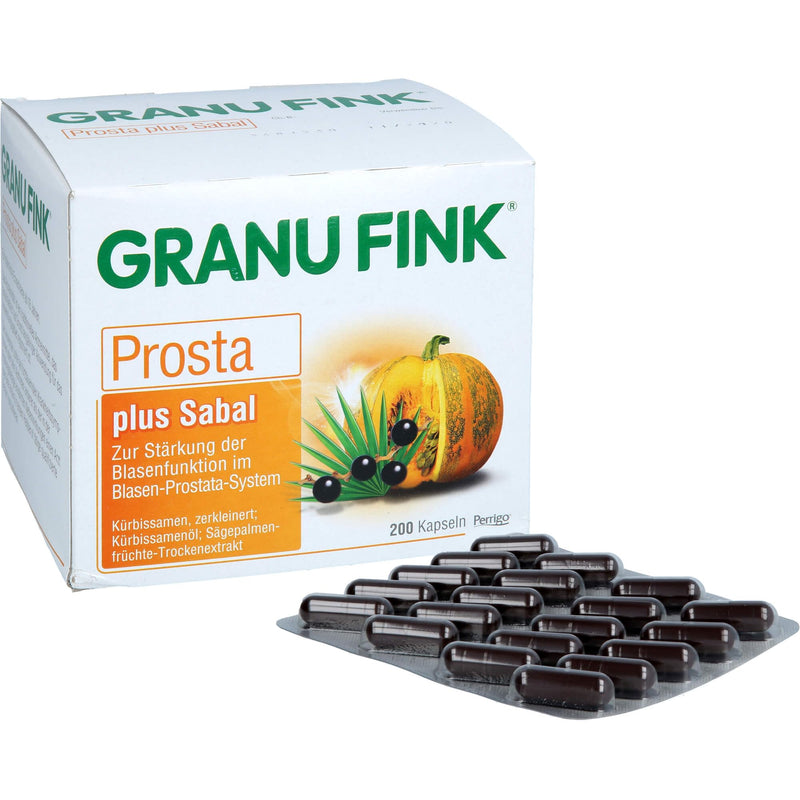 [Australia] - GRANU FINK Prosta Plus Sabal - with Uromedic pumpkin seeds and saw palmetto fruit extract to strengthen bladder function - 200 pieces 