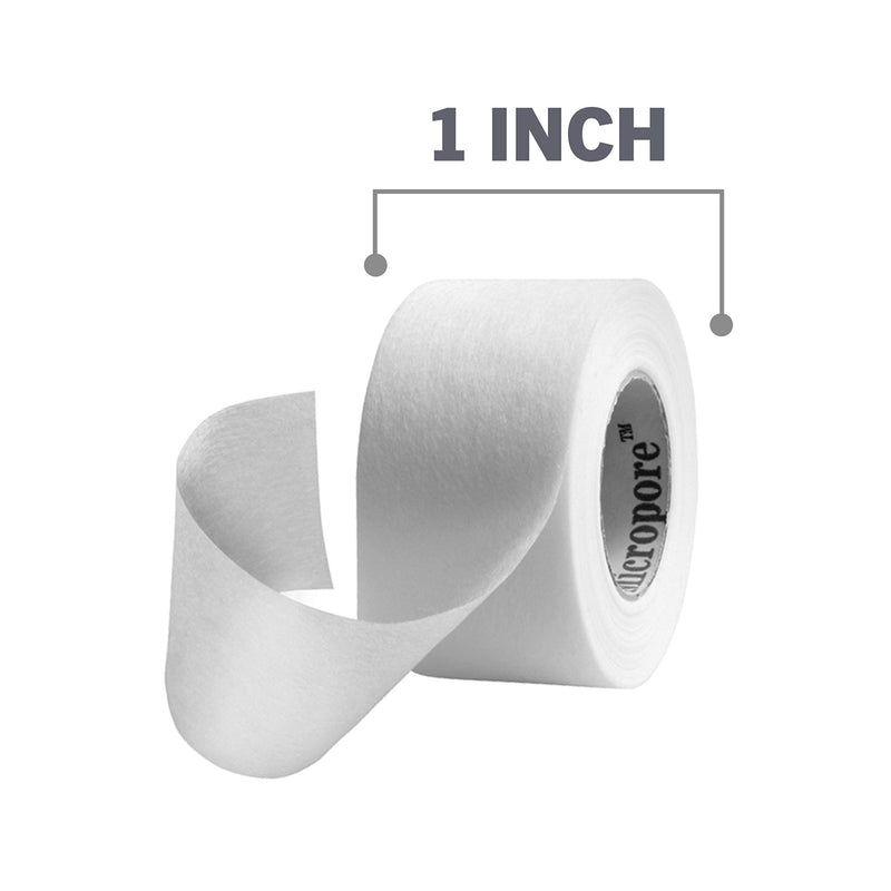 [Australia] - Nexcare Gentle Paper Tape Dispenser, Medical Paper Tape, Secures Dressings and Lifts Away Gently - 1 in x 10 Yds, 1 Dispenser 1 Roll with Dispenser 