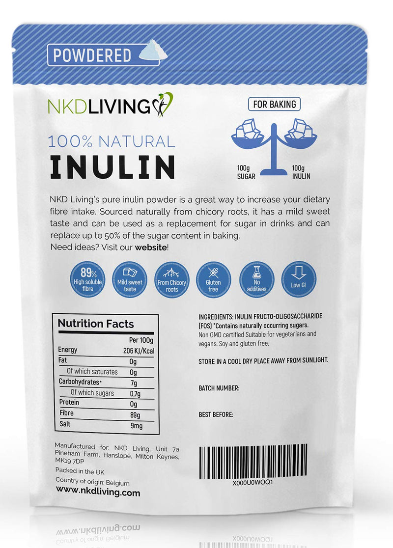 [Australia] - High quality prebiotic powder of inulin (1 kg) 