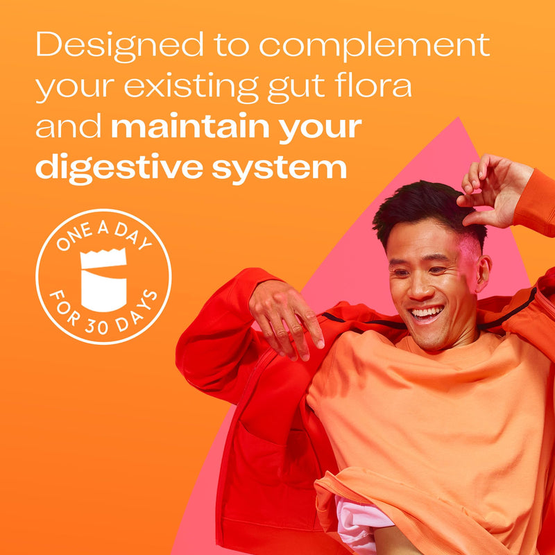 Bio-Kult Everyday Fast Dissolve Powder – 2 Billion CFU + Vitamins C & D | 3 Clinically Researched Strains for Daily Gut & Digestive Support | Peach Flavour | Fast-Melting, No Water Needed | 30 Sachets