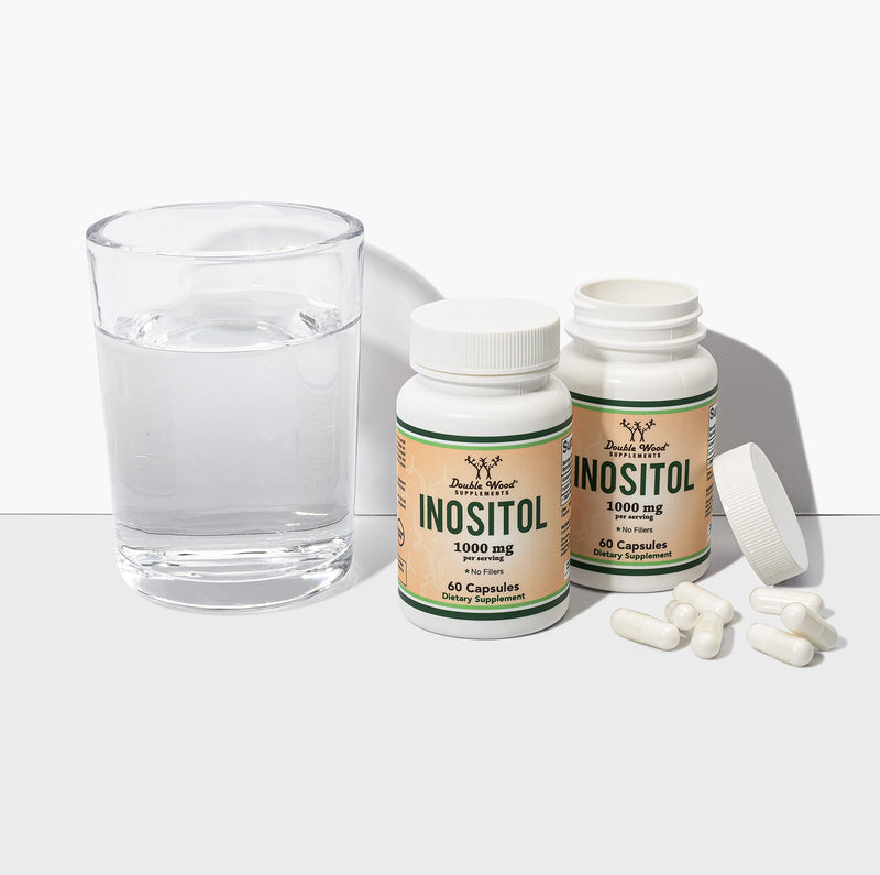 [Australia] - Inositol Capsules (Myo Inositol) 1000mg Health Support for Women (60 Count)(No Fillers, Vegan Safe, Gluten Free) by Double Wood 