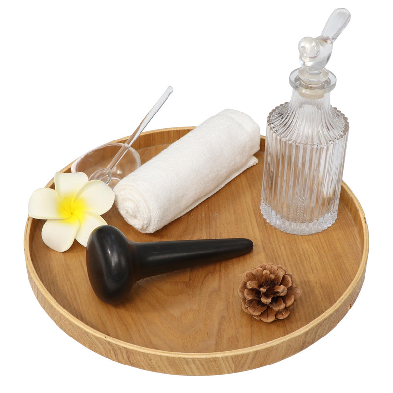 [Australia] - Master Massage TitanGrip Therapeutic Basalt Nail Shape Hot Massage Stone with Trigger Point and Acupressure Tool for Deep Tissue Relaxation and Reflexology Massage (1 Piece) 