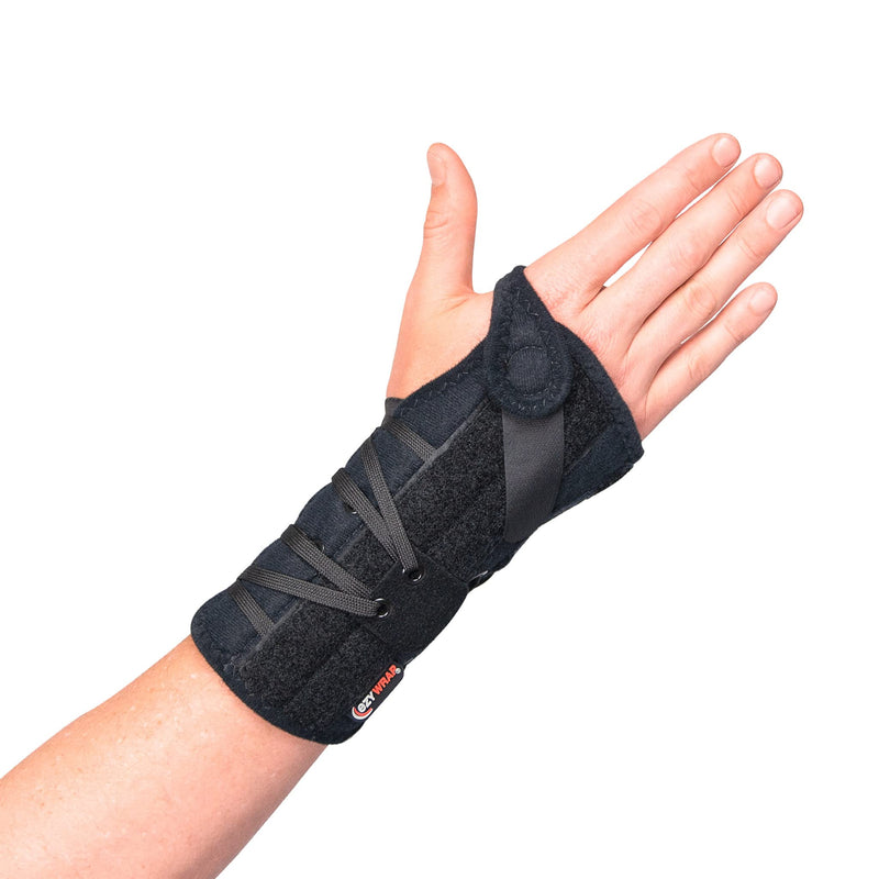 Sidewinder Left Wrist Brace Orthosis – Compression Wrist & Forearm Support – Adjustable Carpal Tunnel Brace with Lacing System & Removable Stays – Breathable & Hypoallergenic Design