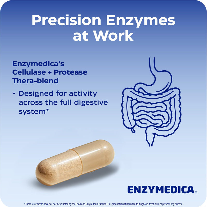 Enzymedica, Candidase, Yeast Balance, Dietary Supplement, Enzyme Support, 42 Capsules, Vegan, Gluten-Free, Soy-Free, Non-GMO