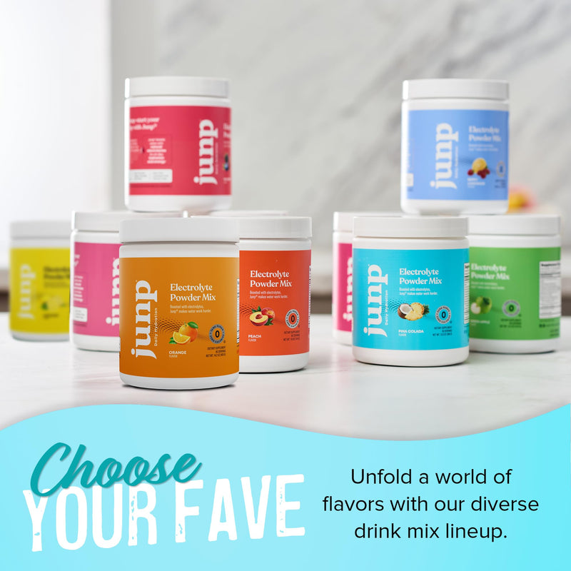 [Australia] - JUNP Electrolytes Powder No Sugar No Carbs – Pina Colada Coconut Pineapple Drink Mix - Potassium & Salt Electrolyte Hydration Powder - Zero Calorie Sugar Free Electrolyte Powder, Keto, 90 Servings 