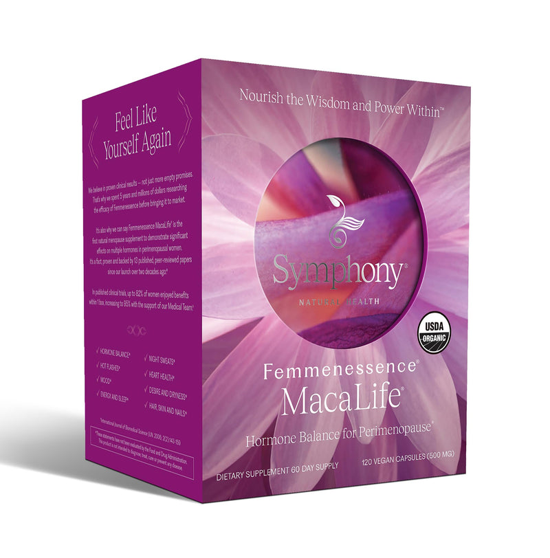 [Australia] - Femmenessence¬Æ MacaLife¬Æ ‚Äì Clinically Proven Perimenopausal Supplement for Natural Hormone Balance, Symptom Relief, Heart & Mood Support, Without Added Hormones (120 Capsules, 60 Day Supply) 120 