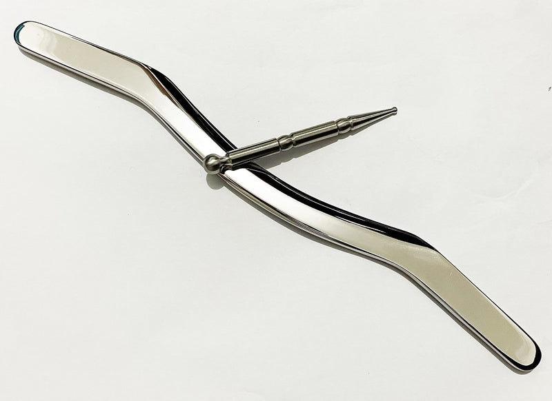 [Australia] - Gua sha Tool gua sha Stainless Steel -Set 2 pcs iastm Tool Gussha Massage Tool Muscle Scraping Tool for Soft Tissue Therapy and Reduce Arms,Back, Legs, Neck Muscle Pain(L)… 