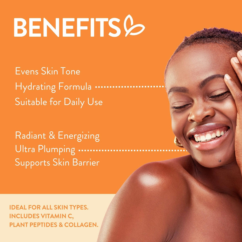 By Nature Gel Face Moisturizer, 10% Vitamin C + Collagen