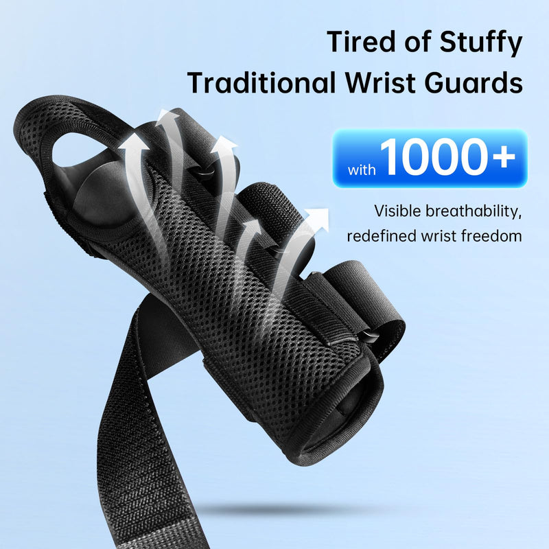[Australia] - Carpal Tunnel Wrist Brace - Adjustable Night Support with Splint for Tendonitis, Arthritis, Sprains & Wrist Pain Relief - One Size Fits All, Men & Women (Right Hand, One Size) Right hand 