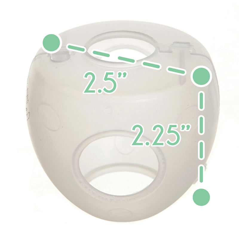 [Australia] - Baby Safety Door Knob Covers - 3 Count (Pack of 1) 3 Count (Pack of 1) 