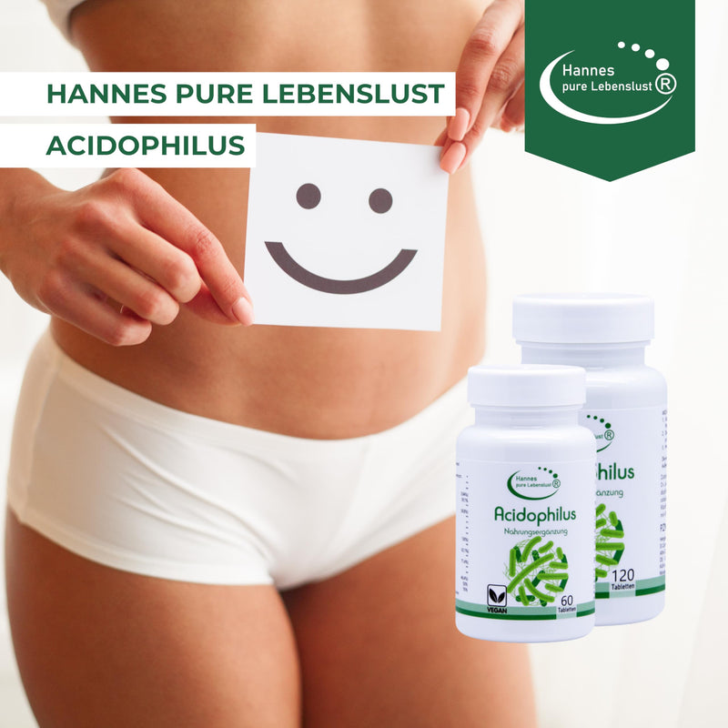 [Australia] - Hannes Pure Lust for Life Acidophilus 120 capsules, 4 months supply, free from artificial additives 