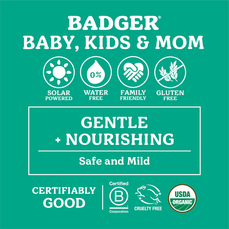 [Australia] - Badger Belly Butter, Organic Stretch Mark Cream for Pregnant Belly, Rich Hypoallergenic Moisturizing Organic Cocoa Butter & Coconut Body Butter for Women, 2 oz Tin 2 Ounce (Pack of 1) 