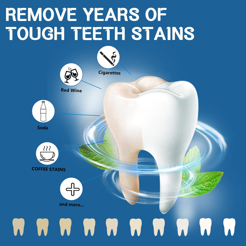 [Australia] - 14 Day Teeth Whitening Strips,Treatments Teeth Whitening KitÔºåSensitive Teeth Whitening StripsÔºåEnamel Safe Tooth Whitening StripsÔºåDeep Stains Removal Teeth White Strips(28) 