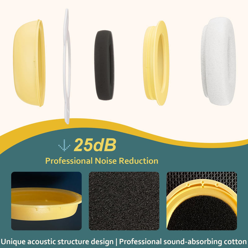 [Australia] - 25dB Noise Cancelling Baby Earmuffs for 6+ Months CPC/CE/CE Certified, Ultra Lightweight & Adjustable - Protect Sleep on Airplanes, Concerts & Outdoor Trips - Must - Have Travel Gear 