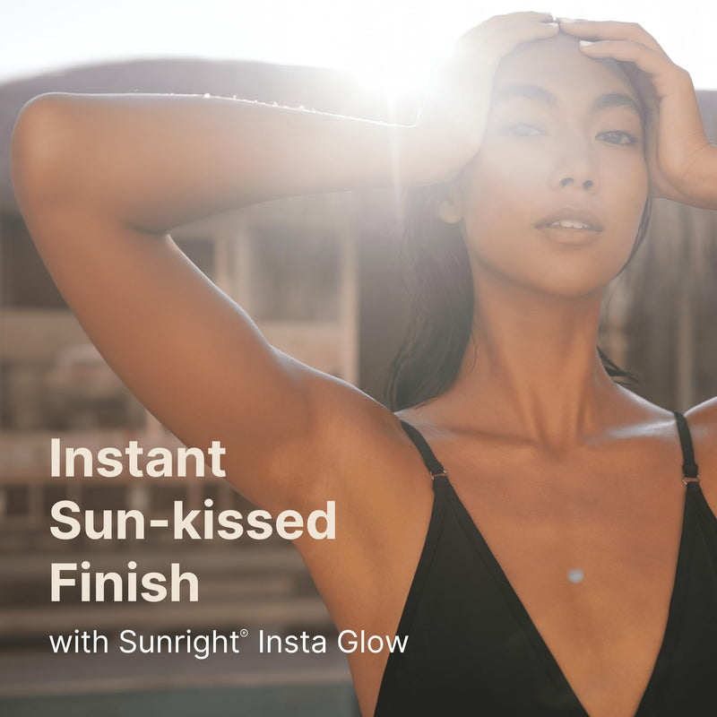 [Australia] - Nu Skin Sunright Insta Glow Self Tanner Gel | 4.2 oz | Summer Tan | Face & Body Bronzer | Beauty & Skin Care | Vitamin E & Avocado Oil & Amino Acids 4.2 Fl Oz (Pack of 1) 