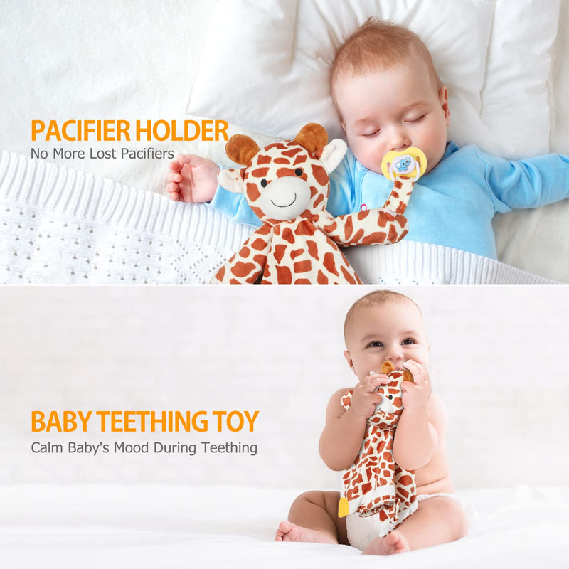 [Australia] - BEREST Baby Sound Sleep Soother Giraffe- White Noise and Lullaby Infant Sleeping Aid with Cry Sensor at Nap Time Routine,Awesome Baby Gift Portable Plush Toddler Snuggle Toy Coffe brown 