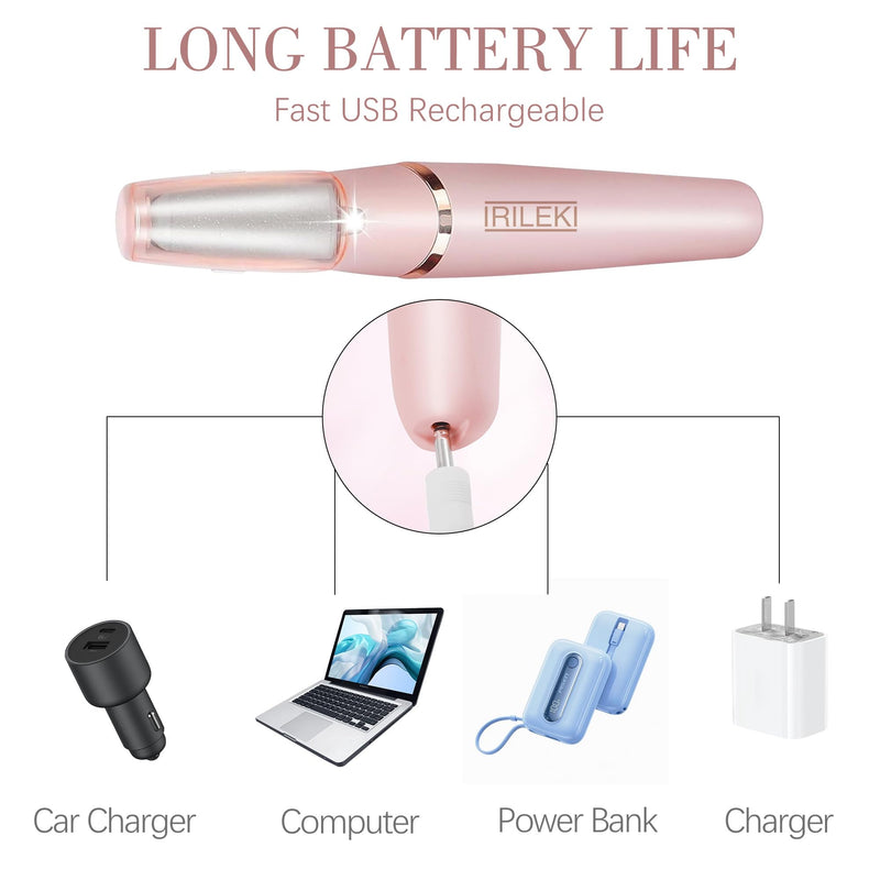 [Australia] - Upgraded Electric Callus Removers for Feet, Electric Foot Callus Remover, Rechargeable Portable Electronic Foot File Pedicure Tools, Professional Pedi Feet Care for Dry/Dead Skin, for Feet & Hands 