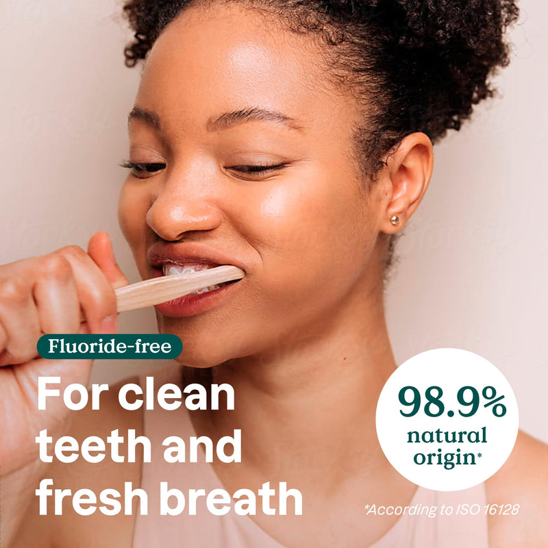 [Australia] - ATTITUDE Fluoride-Free Fresh Breath Toothpaste, Peppermint Flavor, Vegan & Cruelty-Free, Sugar-Free, Plant & Mineral-Based Ingredients, Clean Oral Care, 4.2 Oz 4.2 Ounce (Pack of 1) 