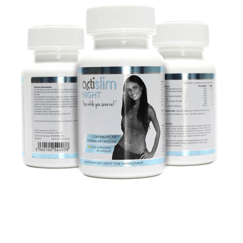Night works while you sleep, helps to maintain target weight, contains Vitamin B6 and Apple Cider Vinegar, 6 Week Course, 90 capsules