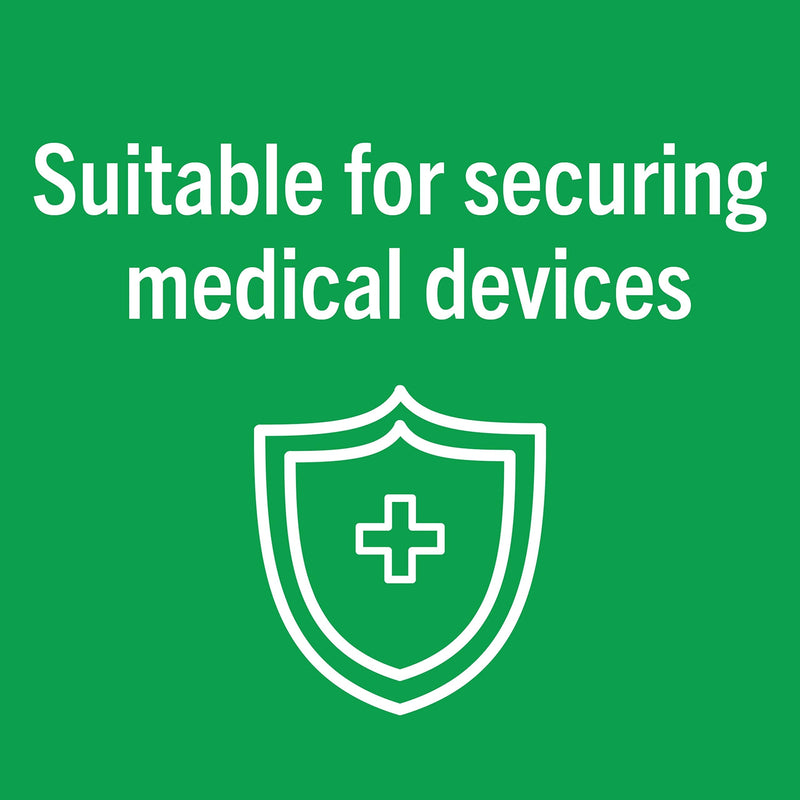 [Australia] - Nexcare Flexible Clear Tape, Waterproof Transparent Medical Tape, Secures Dressings and Catheter Tubing - 1 In x 10 Yds, 1 Roll of Tape 