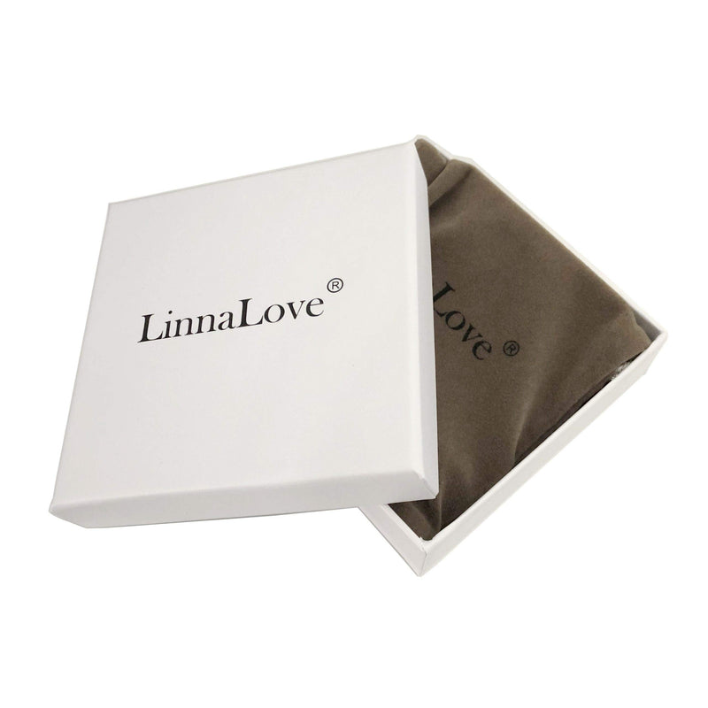 [Australia] - LinnaLove-Pre-engraved Simple Rolo chain Medical alert id bracelet for Women SILVER blood thinner 