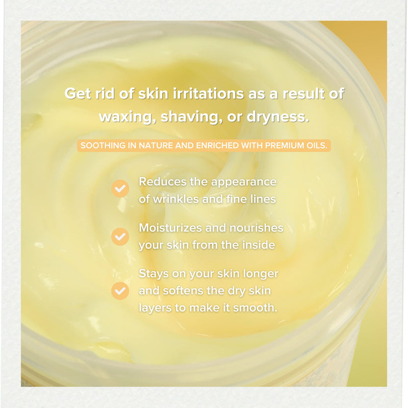 Aniise Moisturizing Body Butter Cream with Collagen – Deep Hydration & Nourishing Skincare. Fast absorbing – Shea Butter, Avocado, Coconut Oil, Vitamin E & Pomegranate – Fleur Scent – 7 oz