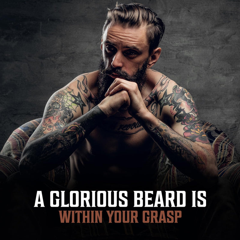 [Australia] - Viking Revolution Sandalwood Beard Oil for Men - Natural Mens Beard Oil with Argan Oil and Jojoba Oil - Beard Softener, Strengthens and Moisturizes - Beard Conditioner for Men (Sandalwood, 1 Pack) 1 Fl Oz (Pack of 1) 