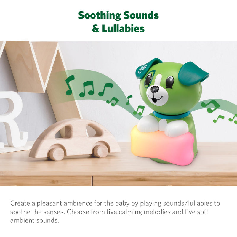 [Australia] - LeapFrog Scout LF2911 Baby Monitor Camera, WiFi Remote Access, 1080p HD 360 ° Pan & Tilt Smart Camera, 2-Way Audio Talk, Night Light, Night Vision, Soothing Sounds, Temp. & Humidity Sensor 