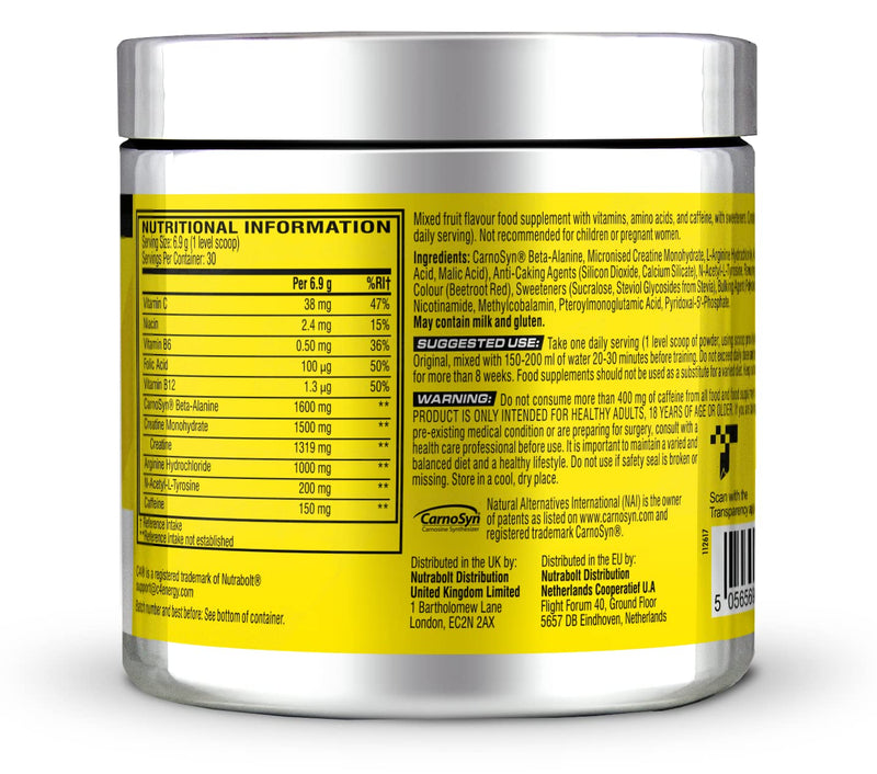 [Australia] - C4 Original Pre Workout Powder, Cosmic Rainbow, 30 Servings | Sugar-free pre-workout energy drink powder with 150mg caffeine, 1500mg creatine monohydrate, 1600mg beta alanine 