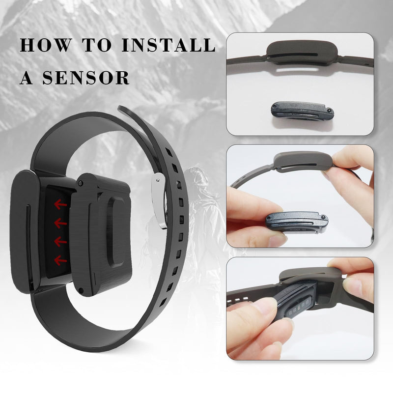 [Australia] - Adjustable And Comfortable Replacement Strap Compatible with Whoop 4.0 and Whoop 3.0 Heart Rate Monitor Brown 