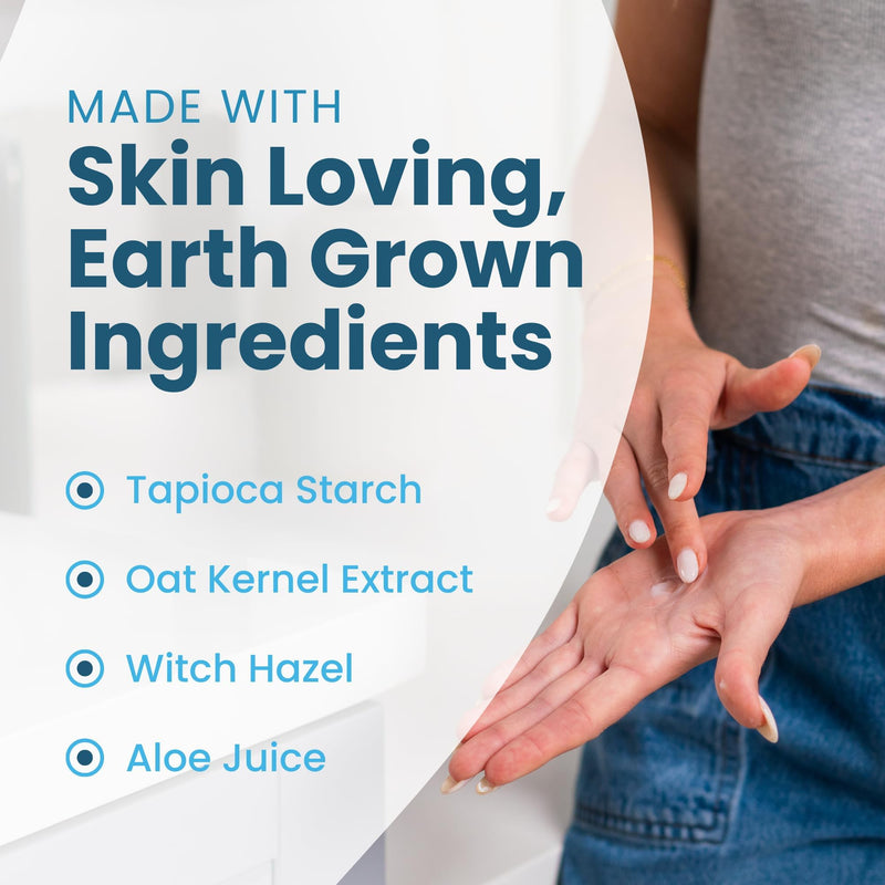 Super Fresh Body Powder Lotion, Talc Free Anti-Chafing, No Mess, 4oz 2-Pack | Talc Free Anti Chafing Deodorizing No Mess Body Powder Cream, Men and Women Natural, Sweat and Odor Protection 4 fl oz 2-Pack 4 Fl Oz (Pack of 2)