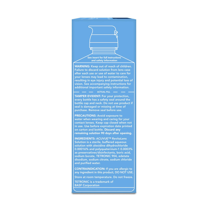 [Australia] - Acuvuee Lens Care Solution, Multi-Purpose Contact Solution, 12 Oz - 1 Pack 