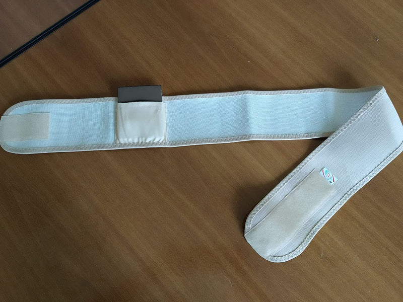 Umbilical Ventral Belt Hernia Reduction Binder With Navel Pad, Abdominal Support for men and women. Hernia support comfort band and bandage. (#4 for Waist Circumference: 37-41 inch (95-105 cm)) #4 for Waist Circumference: 37-41 inch (95-105 cm)