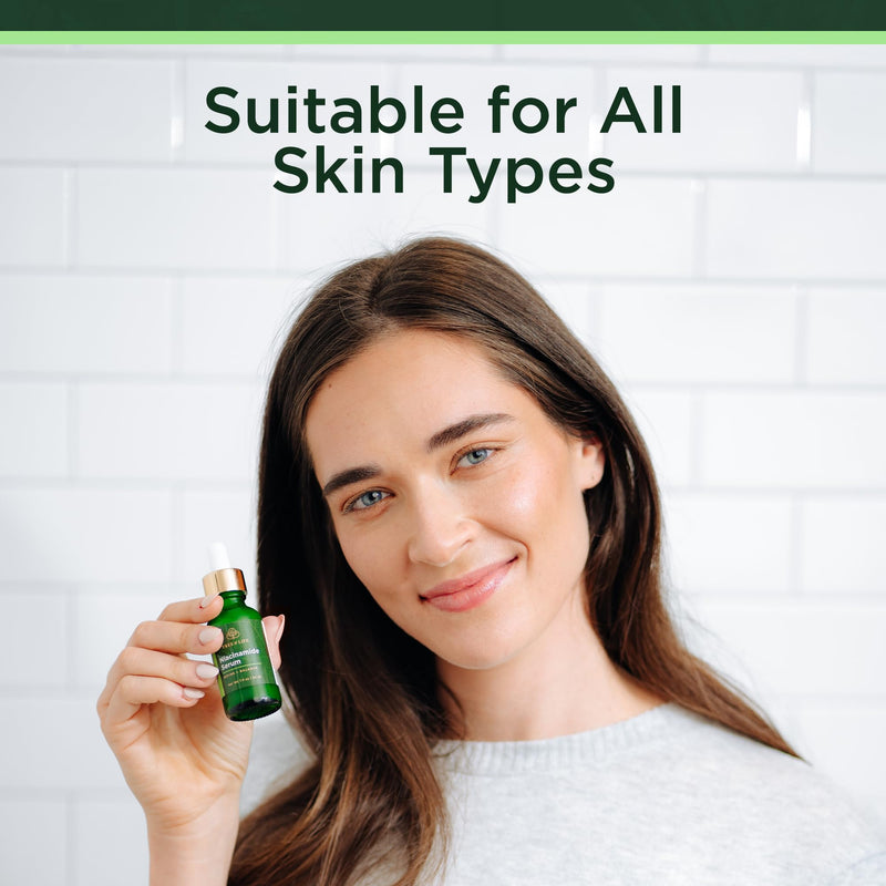 Tree of Life Niacinamide Serum for Face, Pore Tightening Face Oil, 4 Fl Oz | Pore-tightening niacinamide serum. Hydrating face serum that helps reduce excess oil, refine pores & improve skin texture. 2 Fl Oz (Pack of 2) 04. Niacinamide