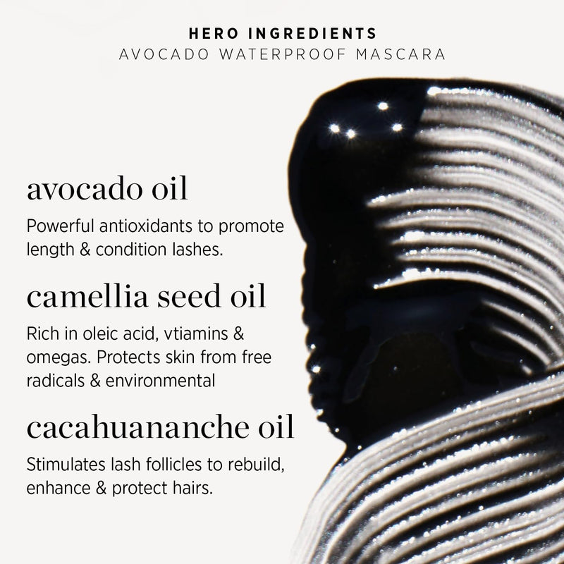 [Australia] - Ere Perez - Lash to Lip Party Proof Duo | Avocado Waterproof Mascara (Black) + Beetroot Cheek + Lip Tint (Joy) | Vegan, Cruelty-Free, Clean Beauty Safe for All Skin Types 