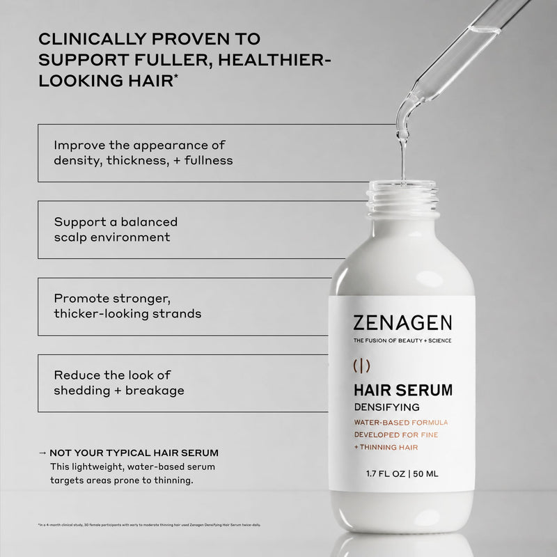 Zenagen Densifying Hair Serum | Boosts Hair Density 1.7 Fl Oz (Pack of 1)