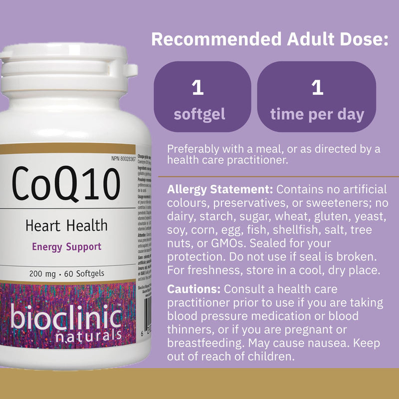 CoQ10 200 mg 60 gels