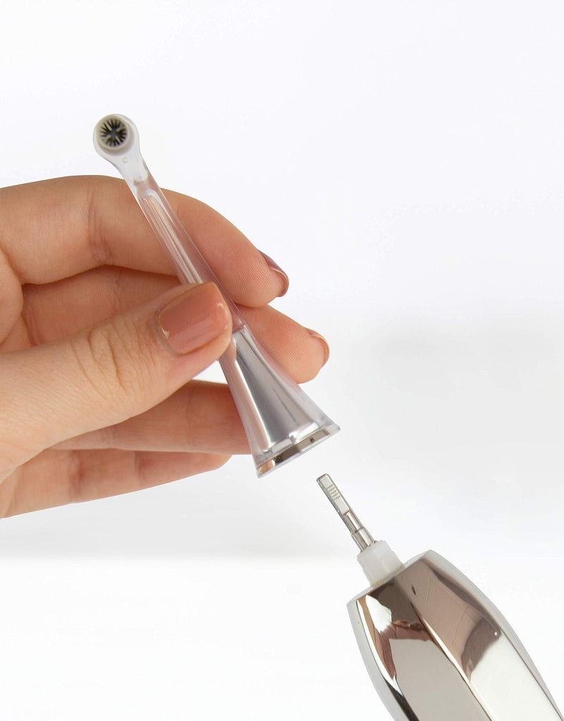 [Australia] - Supersmile Zina45 Replacement Polishing Head for Sonic Pulse Toothbrush Silver 