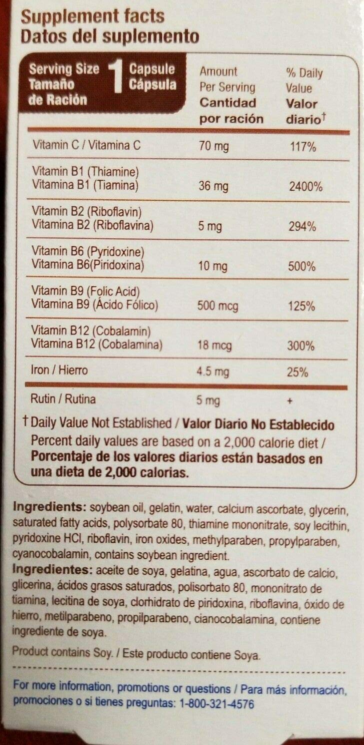 Bedoyecta B-Complex Multi Vitamin, Capsule, 30 Cp