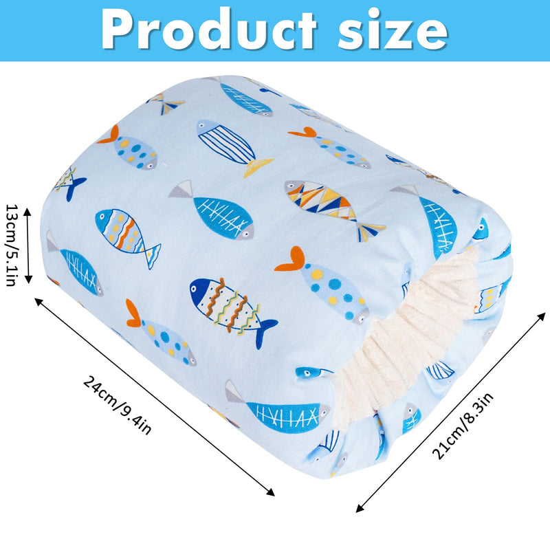 [Australia] - 1Pc Baby Nursing Arm Breastfeeding Pillow Soft Cotton Bottle Feeding Pillows for Newborn (Colorful Fish) Little Bear 