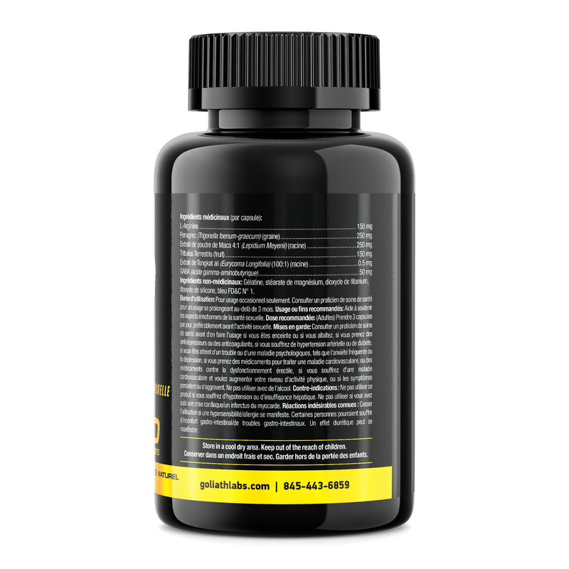 Goliath Labs Men's Multivitamin with Maca & Tribulus, 60 Veg Capsules | Herbal Supplement for Immunity, Muscle Health, Daily Energy & Wellness Support – 100% Vegetarian