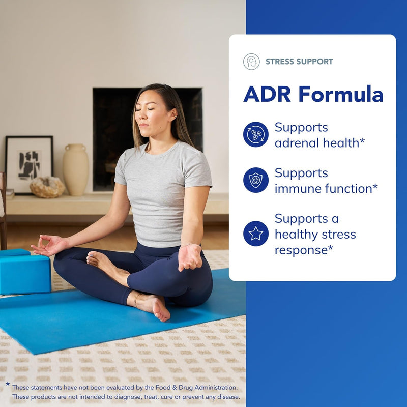 [Australia] - Pure Encapsulations ADR Formula | Supplement for Immune and Adrenal Gland Function Support* | 60 Capsules 60 Count (Pack of 1) 
