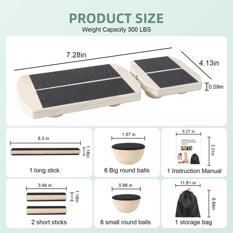 [Australia] - Foot Stretcher, Ankle Stretcher, Plantar Fasciitis, Physical Therapy For Foot & Ankle Injuries (Includes Workout Guide and Storage Bag) 