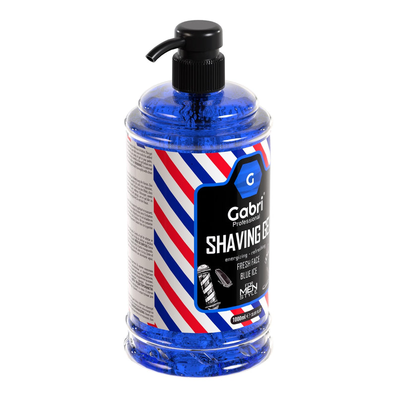 [Australia] - Gabriel Shaving Gel Shaving Gel | Legendary freshness effect and perfect shaving gel for a fresh face Stands out with a unique scent 1 l (pack of 1) Blue Ice 