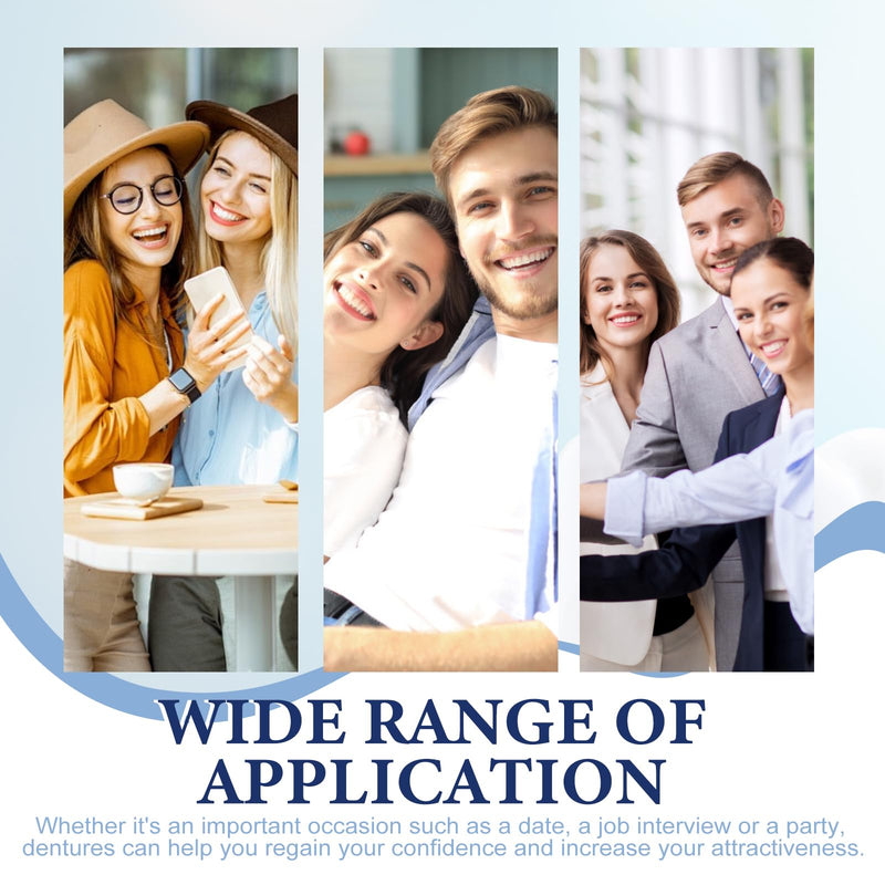 Tooth Repair Kit，Temporary Natural Shade for Filling The Gap, Moldable Thermal Beads Replacement Kit Replace The Missing or Broken Tooth-6PCS-T003