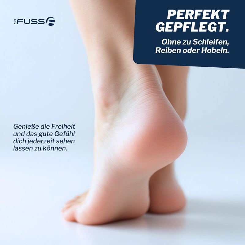 [Australia] - Mr. Fuss Starter Kit - 5 pieces, callus remover system package 