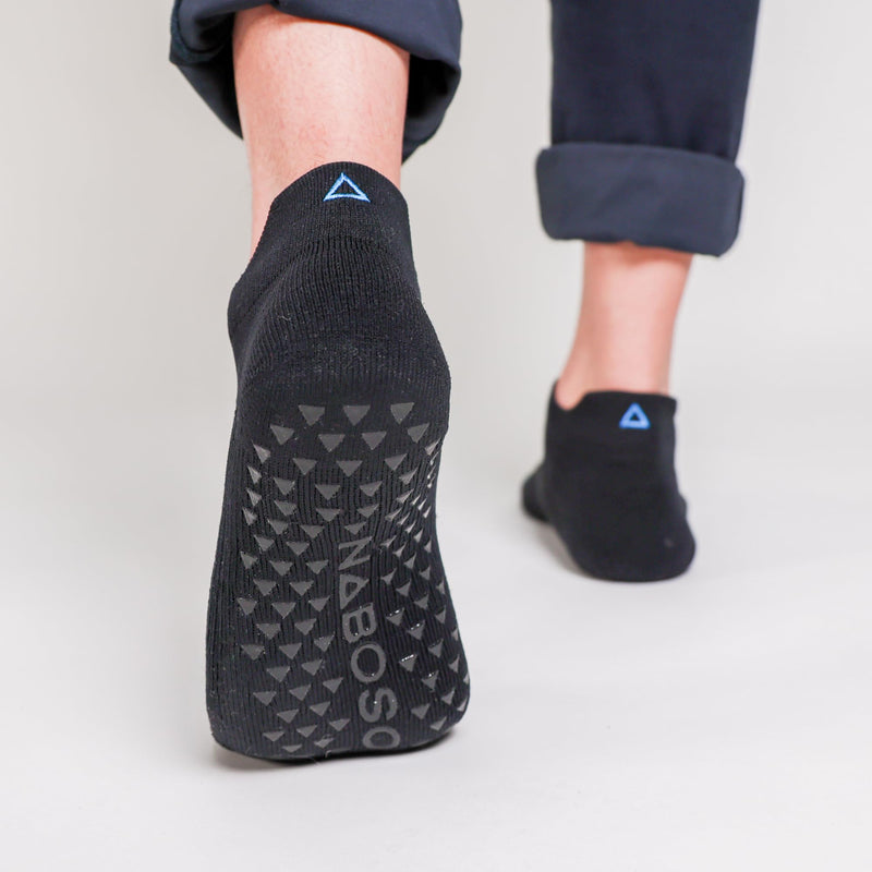 NABOSO Textured Grip Socks | Neuro-Stimulating Massage Socks for Recovery, Pain Relief & Better Balance Small