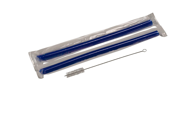 [Australia] - Blue Vocal Tubes for Speech Therapy and Singing Therapy Straws for Vocal Health - Set of 2 Silicone Tubes for water resistant Voice Therapy and Tube Phonation Singing exercises and singing training 